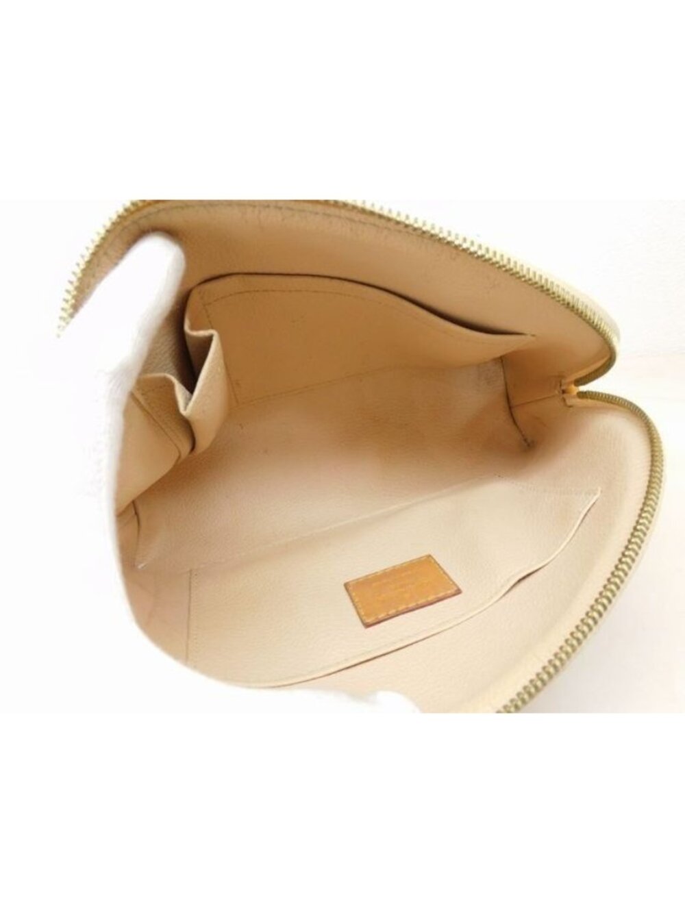 Louis Vuitton Damier Azur Pochette Cosmetic GM Pouch Case 8C - Picture 3 of 6